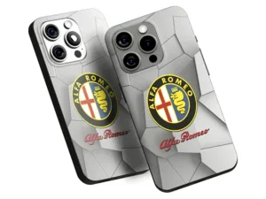 Alfa Romeo Protector Smartphone Diseño Estilo Minimalista